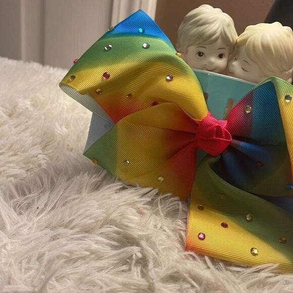 Copper Key Rainbow Hair Bow New GiveawayItem only - Picture 3 of 4